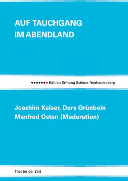 Auf Tauchgang im Abendland