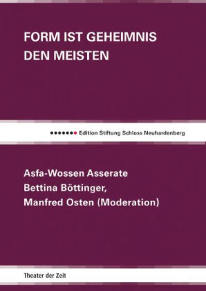 Form ist Geheimnis den meisten