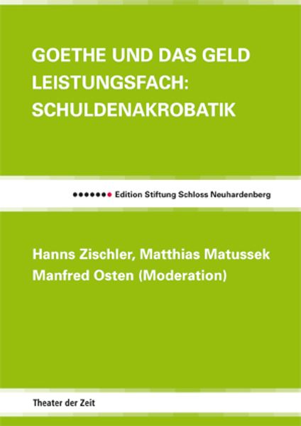 Goethe und das Geld
