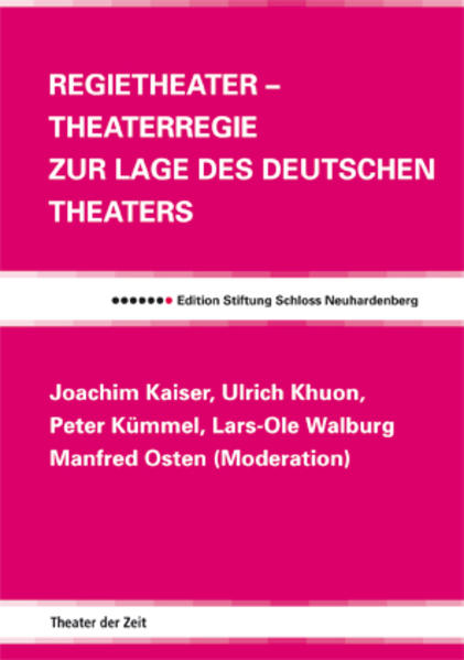 Regietheater – Theaterregie