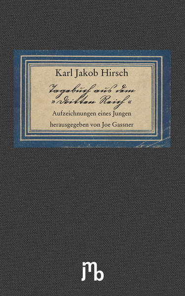 Tagebuch aus dem "Dritten Reich"