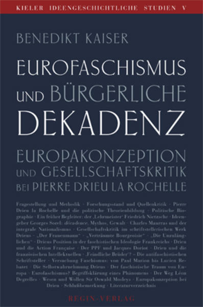 Eurofaschismus und bürgerliche Dekadenz