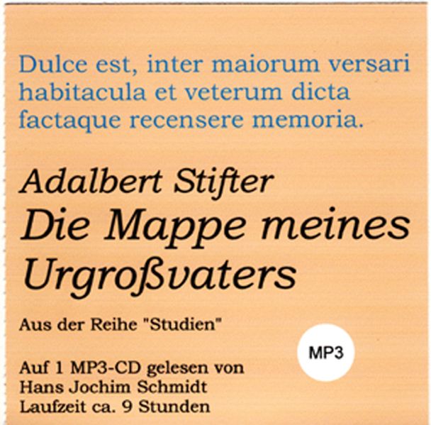 Die Mappe meines Urgoßvaters