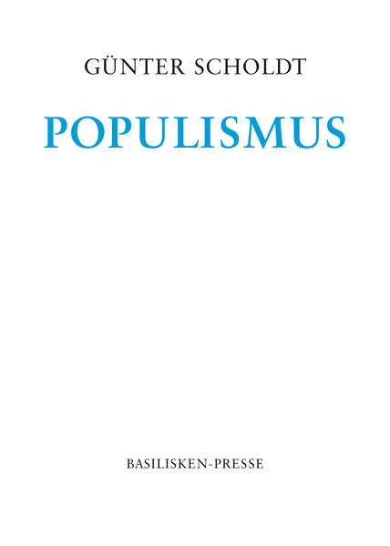 Populismus