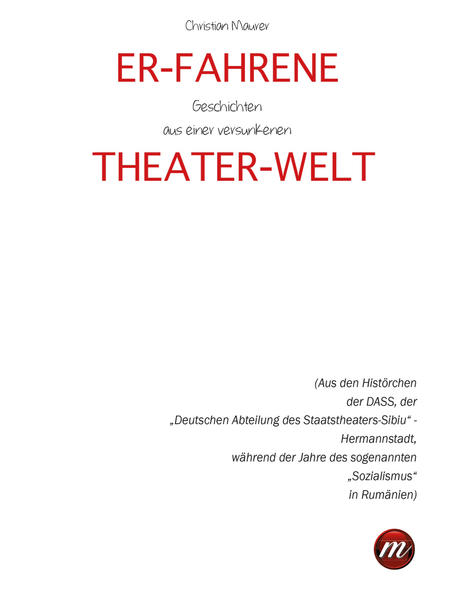 Erfahrene Theater-Welt
