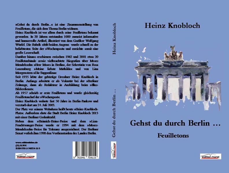 Gehst du durch Berlin...