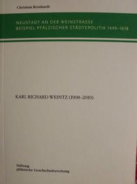 Neustadt an der Weinstrasse Beispiel Pfälzischer Städtepolitik 1449-1618