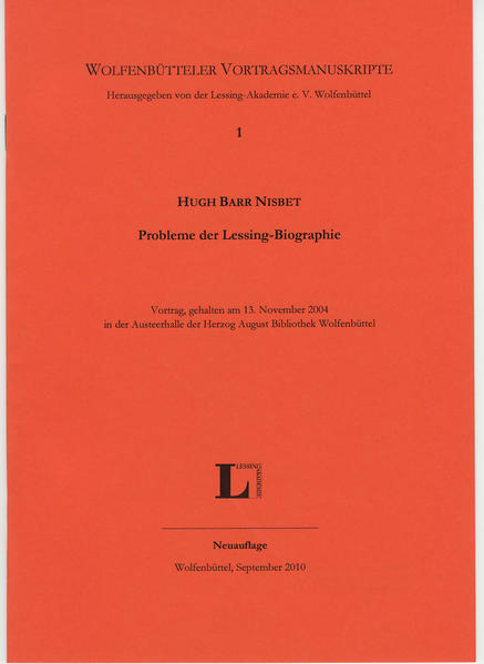 Probleme der Lessing-Biographie