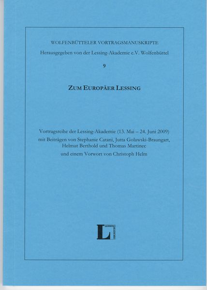 Zum Europäer Lessing.