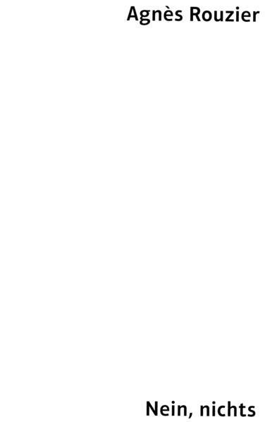 Nein, nichts