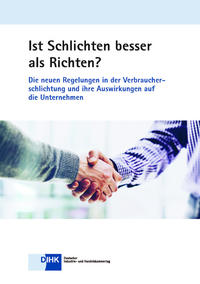 Ist Schlichten besser als Richten?