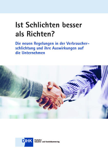 Ist Schlichten besser als Richten?