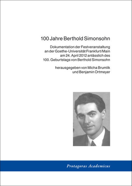 100 Jahre Berthold Simonsohn