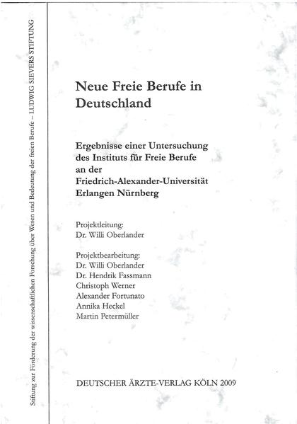 Neue Freie Berufe in Deutschland