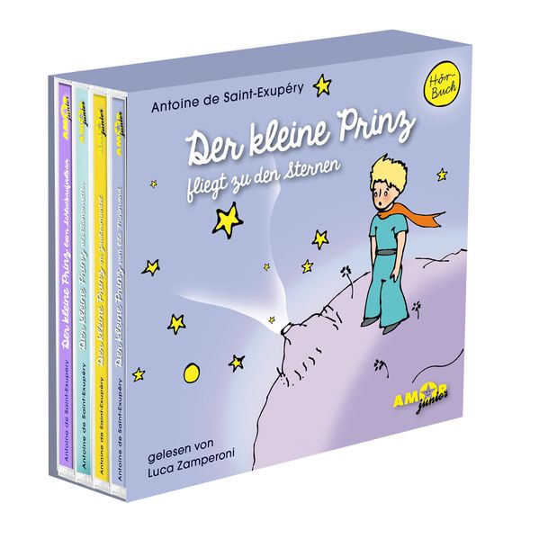 Der kleine Prinz fliegt zu den Sternen, Box I (Folgen 1 bis 4) gelesen von Luca Zamperoni