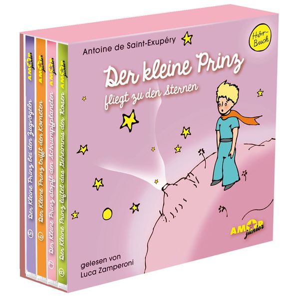 Der kleine Prinz fliegt zu den Sternen, Box II (Folgen 5 bis 8) gelesen von Luca Zamperoni