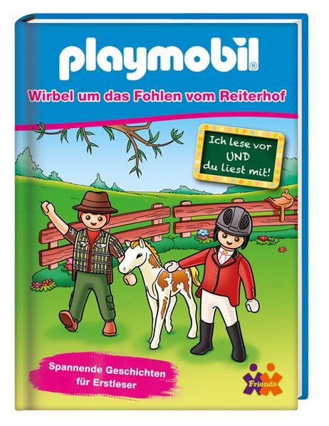PLAYMOBIL. Wirbel um das Fohlen vom Reiterhof für Erstleser