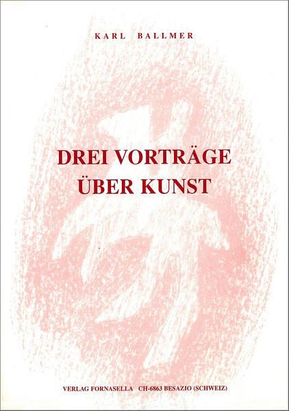 Drei Vorträge über Kunst