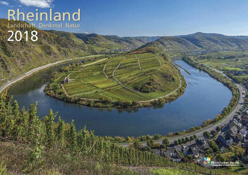 Rheinland 2018 Wandkalender A4 quer Spiralbindung 28 Blatt mit 56 Seiten