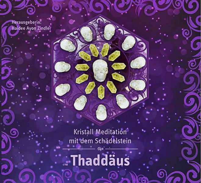 Kristall Meditation mit dem Schädelstein Thaddäus