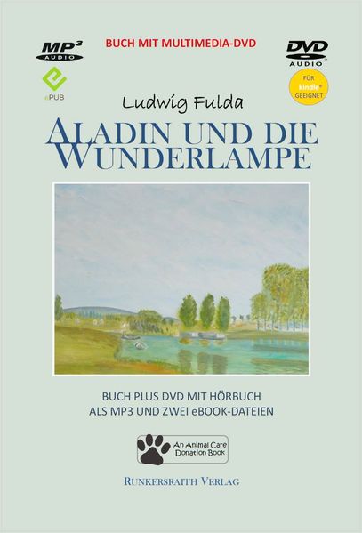 Aladin und die Wunderlampe - Taschenbuch mit Multimedia DVD mit MP3-Hörbuch und zwei eBook-Dateien