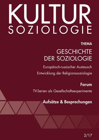 Geschichte der Soziologie