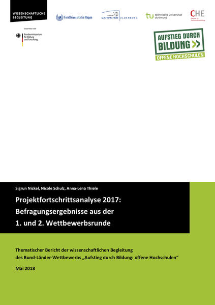 Projektfortschrittsanalyse 2017: Befragungsergebnisse aus der 1. und 2. Wettbewerbsrunde