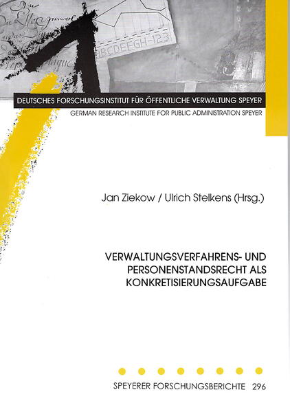 Verwaltungsverfahrens- und Personenstandsrecht als Konkretisierungsaufgabe