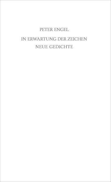 In Erwartung der Zeichen