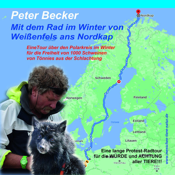 Mit dem Rad im Winter von Weißenfels ans Nordkap