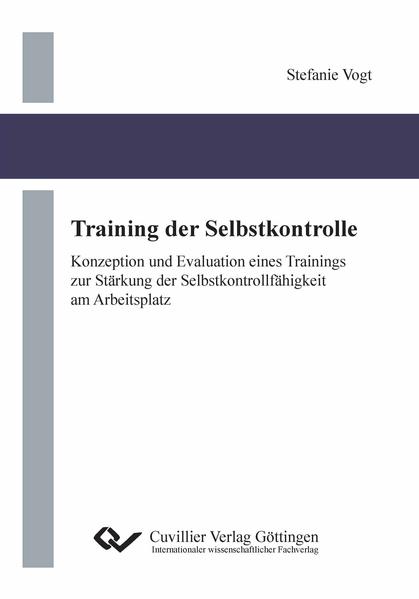 Training der Selbstkontrolle