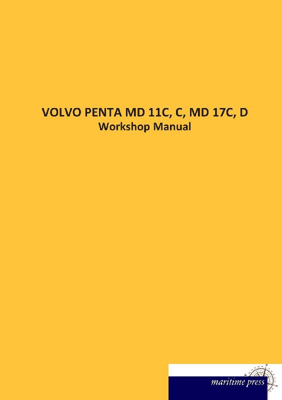 VOLVO PENTA MD 11C, C, MD 17C, D