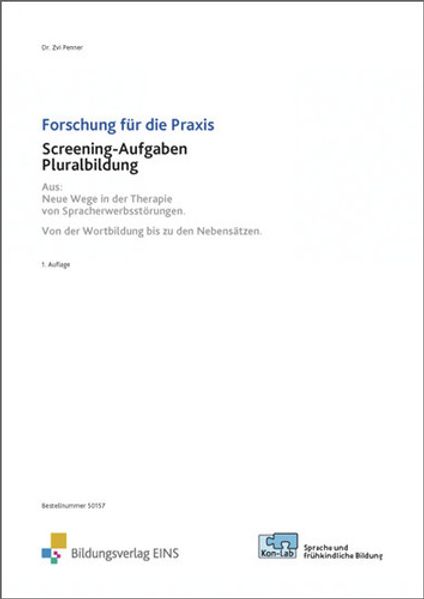 KonLab Pädagogisches Begleitmaterial / Screeningbogen 2 "Plural"