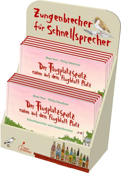 Verkaufsdisplay "Flugplatzspatz"