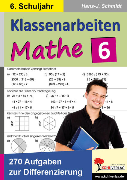 Klassenarbeiten MATHE / Klasse 6