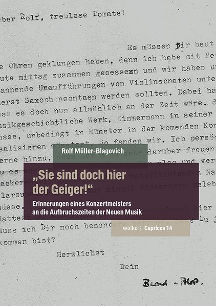 „Sie sind doch hier der Geiger!“