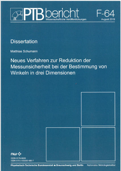 Neues Verfahren zur Reduktion der Messunsicherheit bei der Bestimmung von Winkeln in drei Dimensionen