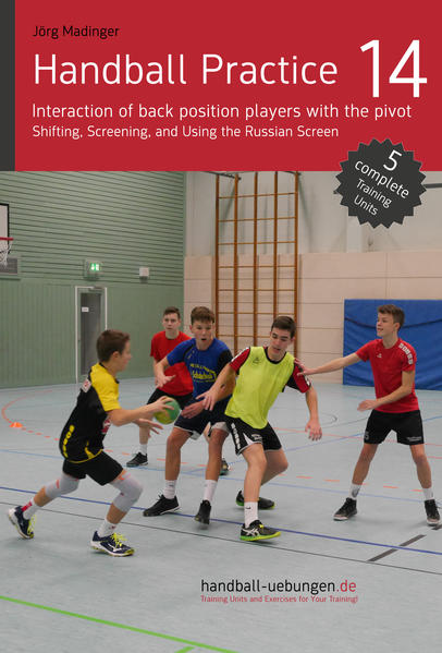 Handball Practice 14 – Interaction of back position players with the pivot