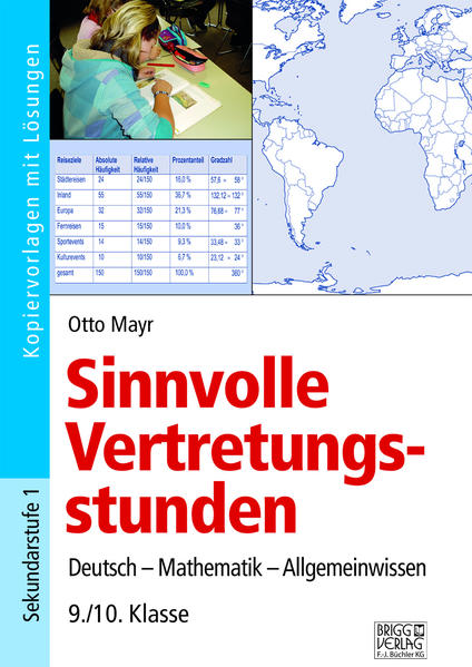 Sinnvolle Vertretungsstunden 9./10. Klasse