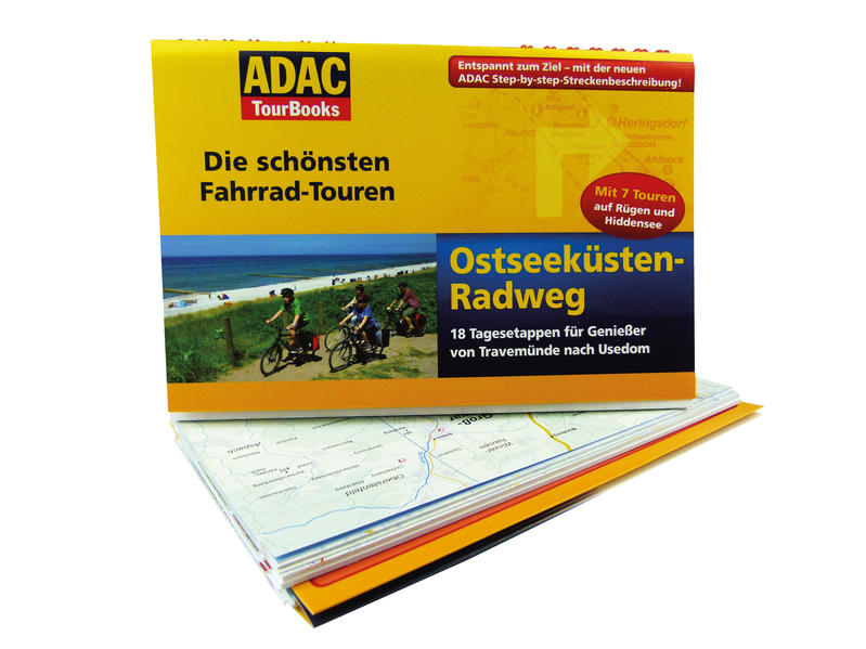 ADAC TourBooks - Die schönsten Fahrrad-Touren - "Ostseeküsten-Radweg"