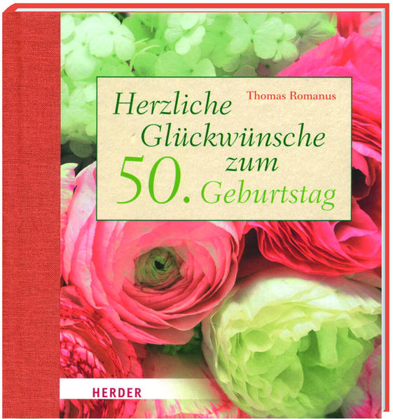 Herzliche Glückwünsche zum 50. Geburtstag