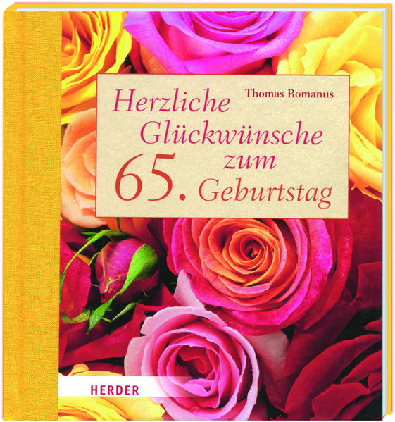 Herzliche Glückwünsche zum 65. Geburtstag