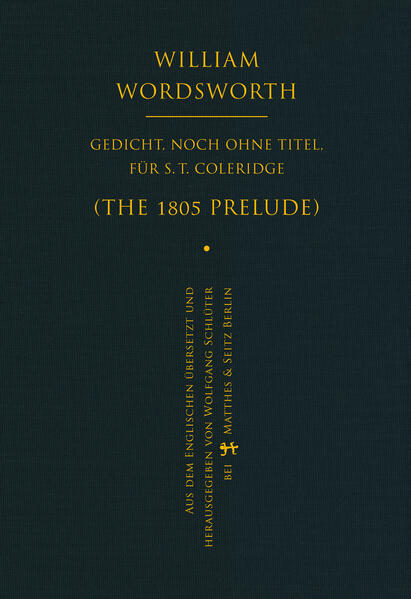 Gedicht, noch ohne Titel, für S. T. Coleridge