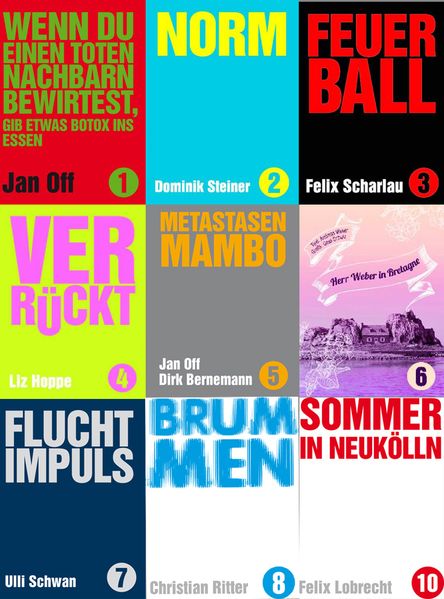 Edition kleinLAUT Sammelband 1 bis 10 ohne 9
