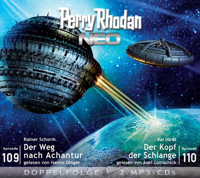 Perry Rhodan NEO MP3 Doppel-CD Folgen 109 + 110
