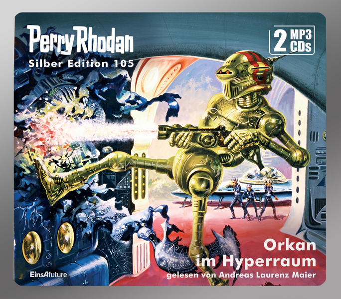 Perry Rhodan Silber Edition 105: Orkan im Hyperraum (2 MP3-CDs)