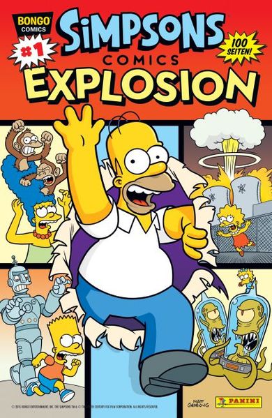 Simpsons Comics Explosion