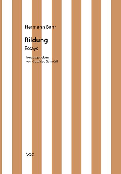 Hermann Bahr / Bildung