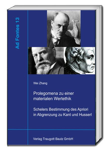 Prolegomena zu einer materiellen Wertethik