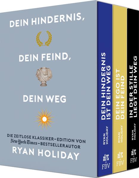 Dein Hindernis, dein Feind, dein Weg - Die Ryan-Holiday-Klassiker-Edition im edlen Schuber: Dein Hindernis ist dein Weg; Dein Ego ist dein Feind; In der Stille liegt dein Weg